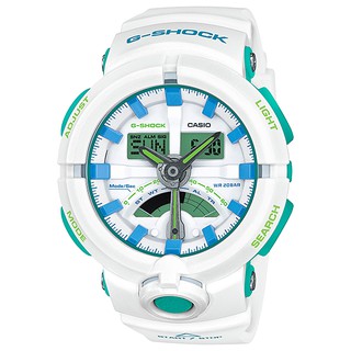 นาฬิกา Casio G-Shock Limited White &amp; mint Green Color series รุ่น GA-500WG-7A ของแท้ รับประกัน1ปี