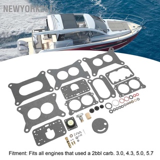 Newyork251 ชุดซ่อมคาร์บูเรเตอร์เรือ 987438 สําหรับเครื่องยนต์ 3.0 4.3 5.0 5.7 2Bbl 49 ชิ้น