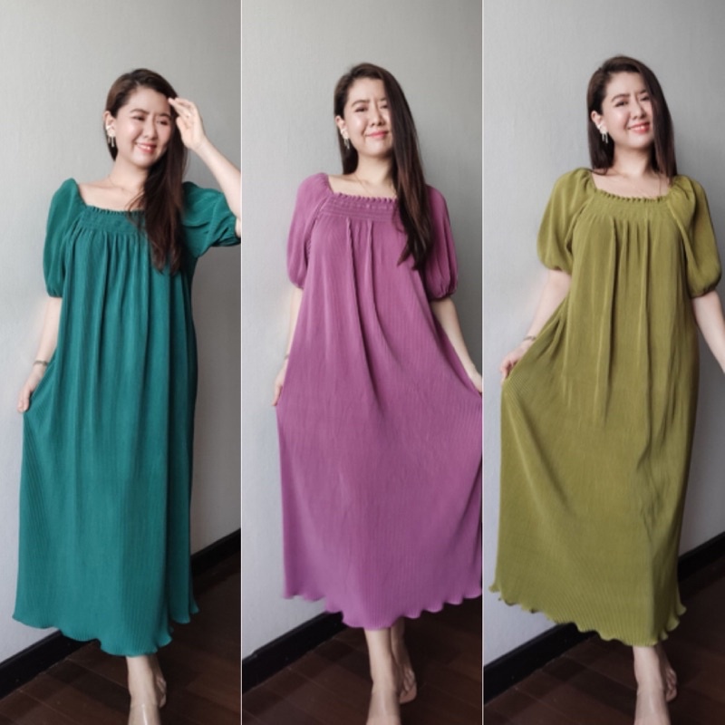 Priyavil Solid Mockneck Cut Out Maxi A-line Swing Dress