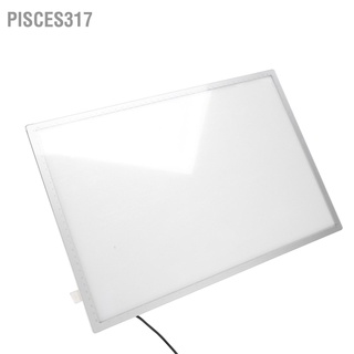 Pisces317 กล่องไฟโปสเตอร์โฆษณา พร้อมที่รองรับโลหะ สําหรับร้านทําผม