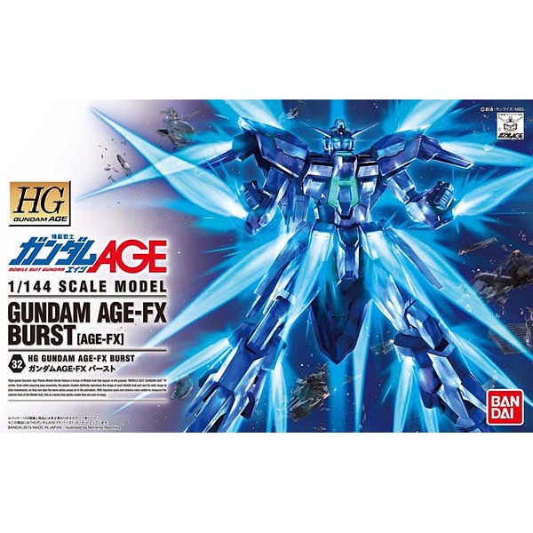 Bandai HG 1/144 Gundam AGE-FX Burst