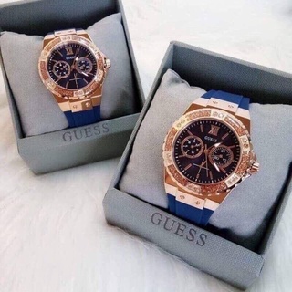 นาฬิกาเกรส Guess ขอบเพชร