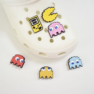 Jibbit Croc เกมซีรีส์รองเท้าหัวเข็มขัด Pins Charms เกม Bing Jibbit Crocs อุปกรณ์เสริมสําหรับผู้หญิงรองเท้า Pin ตกแต่ง