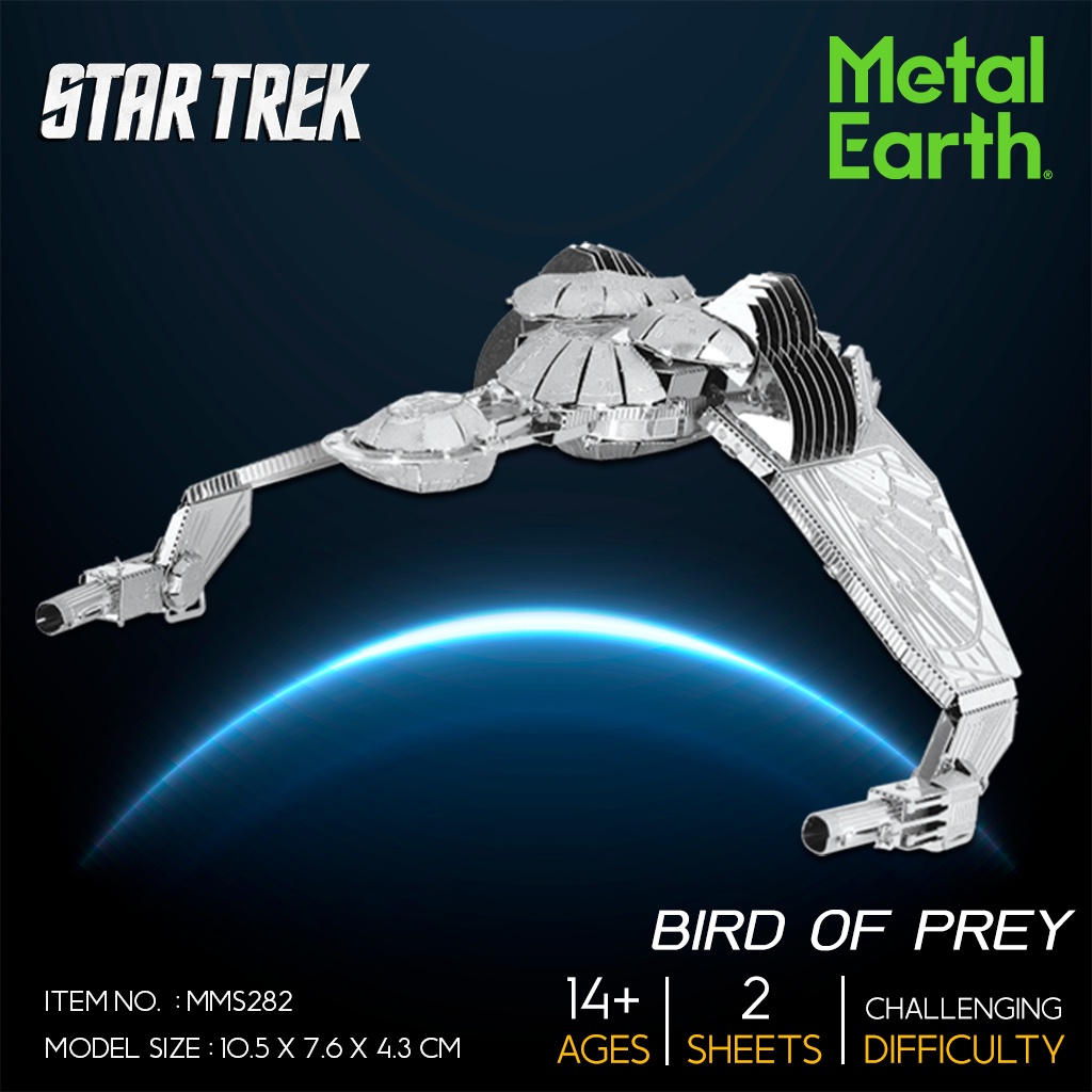 Model Stainless Star Trek Bird of Prey MMS282