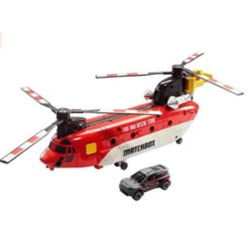 Toys R Us Matchbox Power Launcher Helicopter Vehicle (912511)