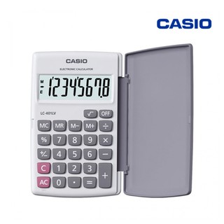 Casio เครื่องคิดเลข พกพา รุ่น LC-401LV,LC-401LV-WE (White)