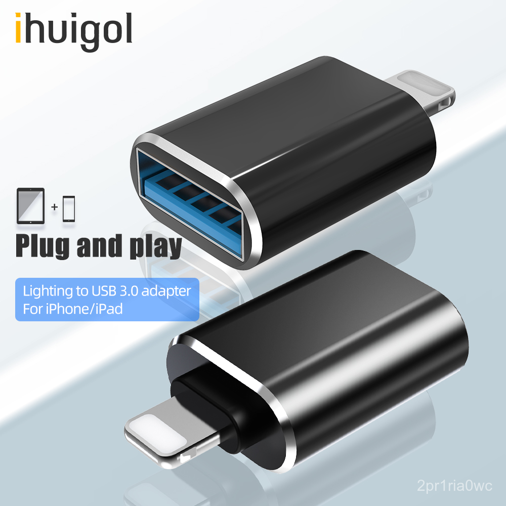 ihuigol iOS 13 OTG USB Adapter For iPhone 11 Pro XS Max XR X 8 7 6s