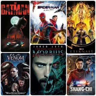 DVD หนังแอคชั่น-ซุปเปอร์ฮีโร่ ☆Spider-Man☆TheBatman☆Morbius☆Venom2☆Shang-Chi☆Eternals (ดูพากย์ไทยได้-ซับไทยได้)