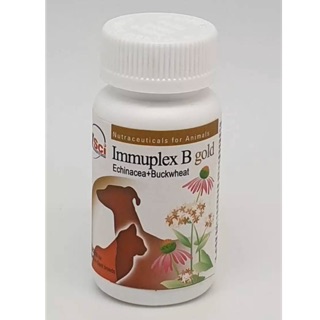 วิตามินเสริมภูมิต้านทานสำหรับสัตว์เลี้ยง Immuplax B gold