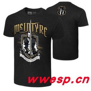 เสื้อยืด เสื้อมวยปล้ำ Drew Mcintyre Claymore Country