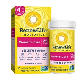 Renew Life - Probioticos Women 25 Billion CFU โปรไบโอติกคุณภาพสูง #1 จากอเมริก สำหรับผู้หญิงโดยเฉพาะ