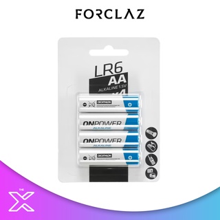 FORCLAZ ชุดถ่านอัลคาไลน์ LR06 ขนาด AA 4 ก้อน 8289839