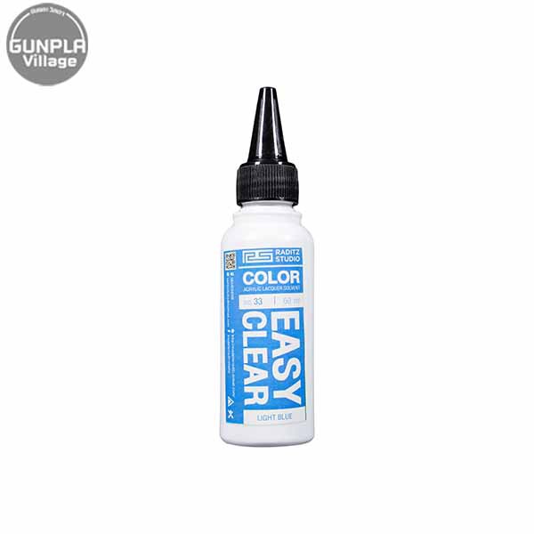 Raditz Studio RS NO33S Easy Clear Light Blue 60 ml (Easy Clear Series) RSNO33SECLB60 8858878600338 (สี)