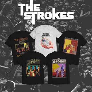 T-shirt  เสื้อยืด พิมพ์ลาย The Strokes Series DTG Cornit สําหรับผู้ชายS-5XL