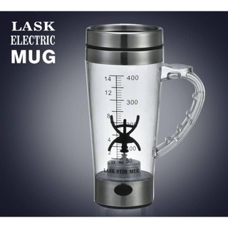 แก้วปั่นอัตโนมัติไฟฟ้า แบบหูจับ Lask stir mug สินค้าคุณภาพ พร้อมส่งในไทย ส่งไวมาก🚨🚨