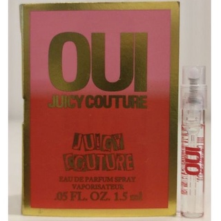 Vial 💢 Juicy Couture  ☁️ OUI EDP 1.5 ml น้ำหอมชนิดพกพา ไวออลแท้💯