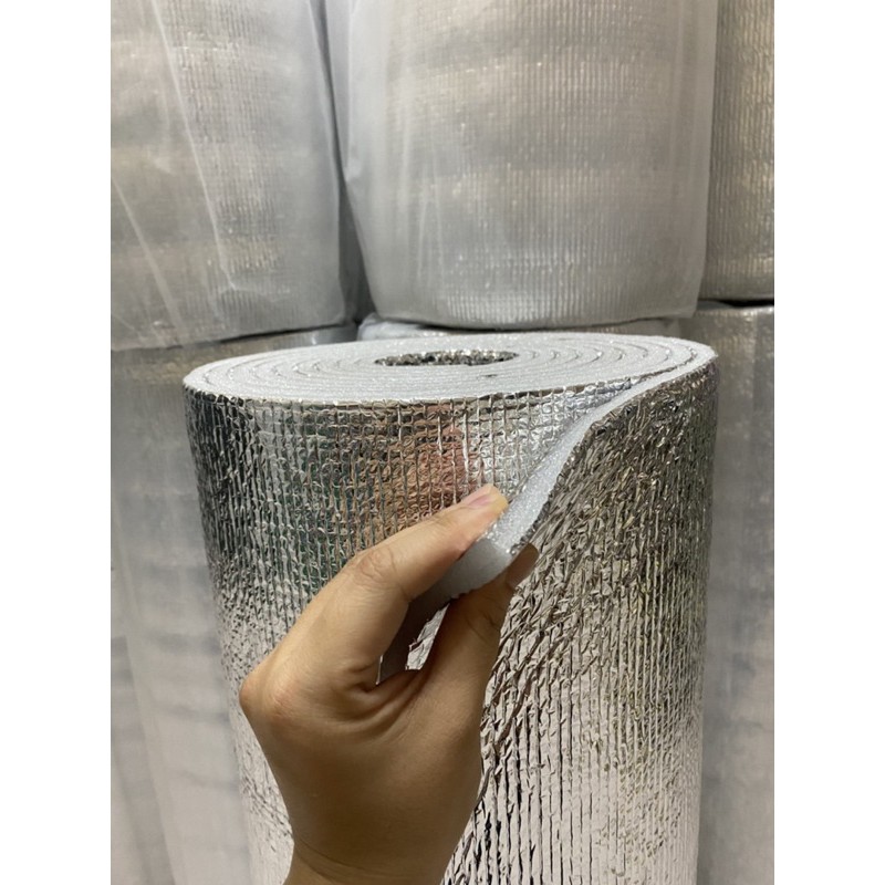 #ฉนวนกันความร้อนPE ฟรอยด์2หน้า หนา10mm. ยาว5m. กว้าง90cm.** ร้านขอสงวนสิทธิในการเลือกระบุ(สี)ล็อตของการผลิต**