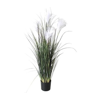 ต้นหญ้าขนนกประดิษฐ์ 80 ซม. 80 CM POTTED PLUME GRASS