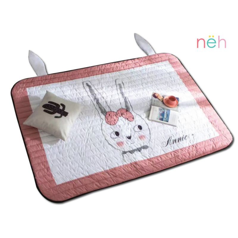Babyinstyle nëh เสื่อรองคลาน.พรมปูตกแต่งห้องเด็ก​ หนานุ่ม​ สุดชิคขนาด​ 145 * 195 cm มีกันเลื่น​ น่ารักน่าใช้