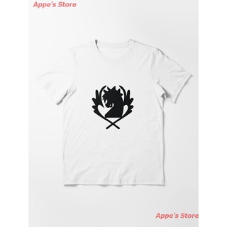 Appes Store แฟรี่เทล เสื้อยืดอนิเมะ Blue Pegasus Fairy Tail Logo, Handmade Essential T-Shirt เสื้อยืดพิมพ์ลาย ผู้ชายและ