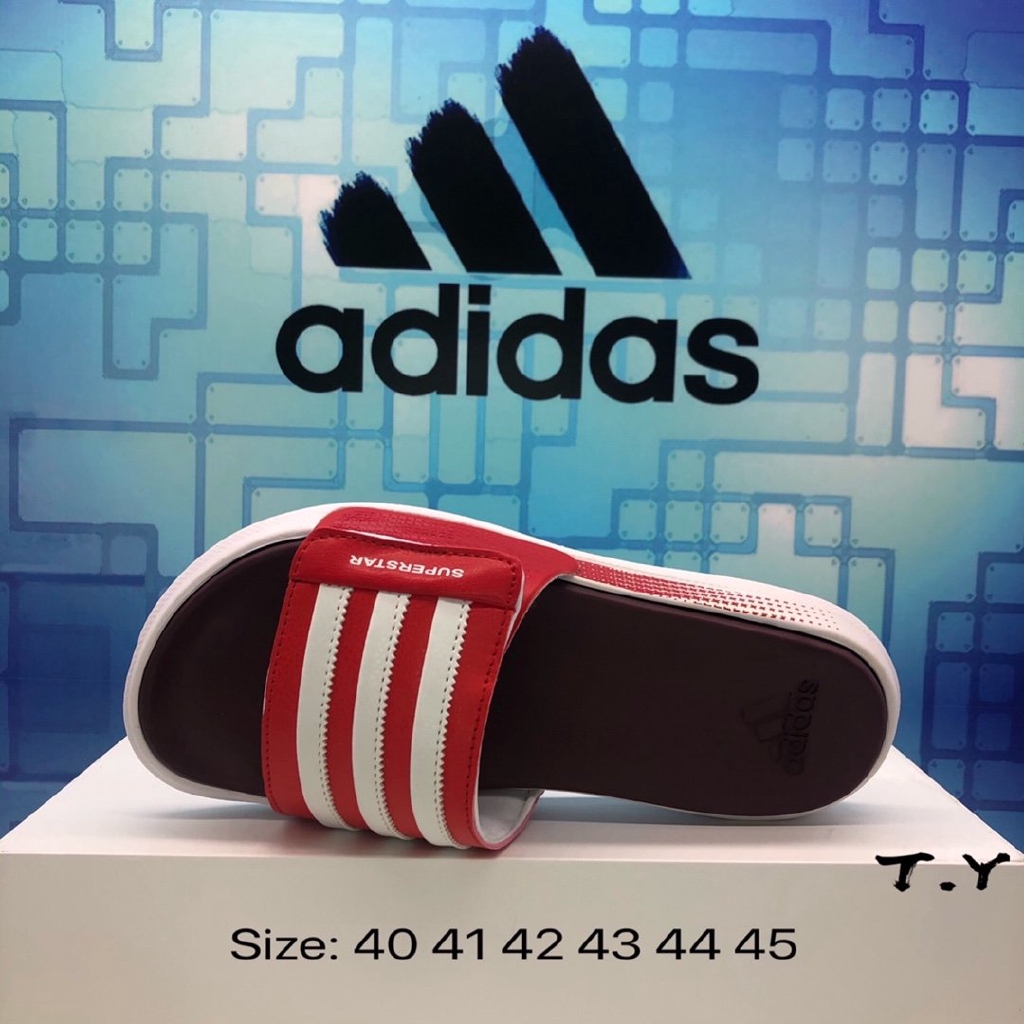 Adidas Performance Superstar M Sandal 4G Sports Beach Velcro red bv q4g68yp ThaiPick