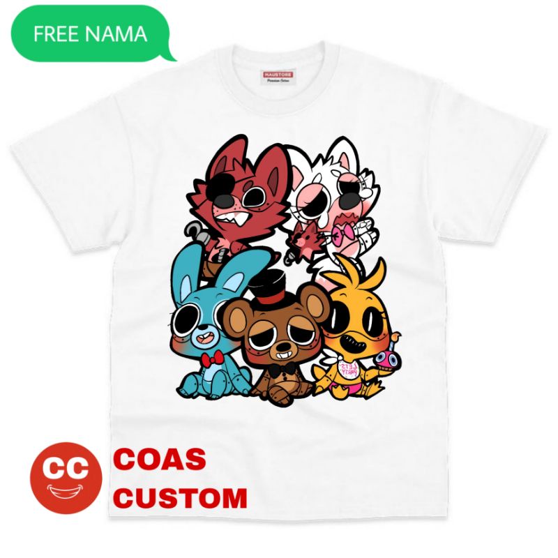 FNAF FIVE NIGHTS AT FREDDYS CHILDRENS เสื้อยืด