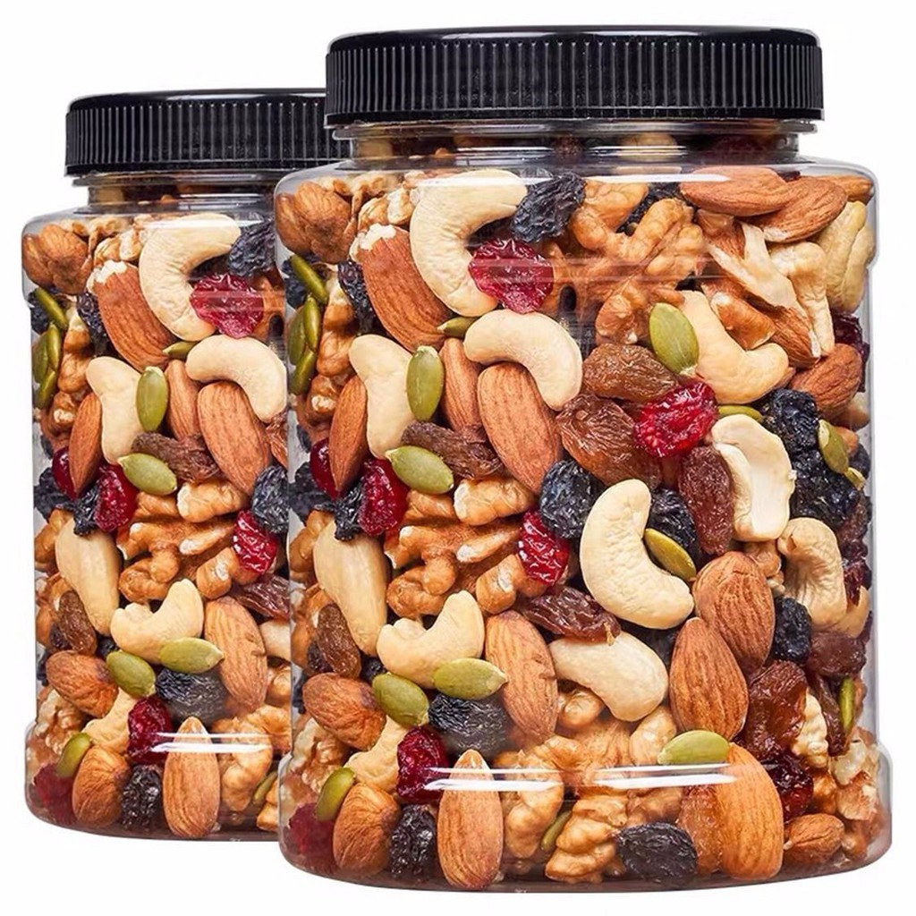 ❁สินค้าใหม่ Daily Nuts 1000g500g250g Mixed Nuts Bulk Dried Fruit Snacks Snowflake Crisp Comprehensiv