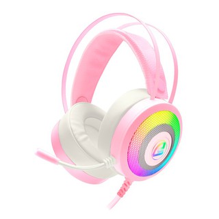 SIGNO E-Sport HP-824 หูฟังเกมมิ่ง 7.1 Surround Sound Gaming Headset USB 2.0 มี 2 สีชมพู