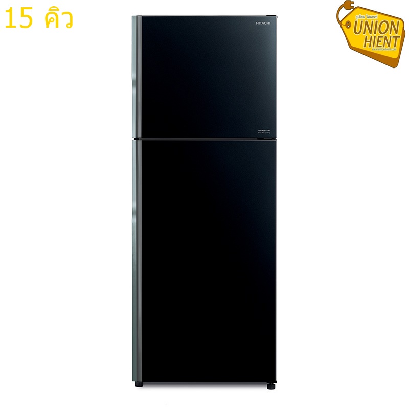 ตู้เย็น 2 ประตู HITACHI RVGX400PF MIR,GBK 15 คิว (สีกระจกเงา,กระจกดำ)