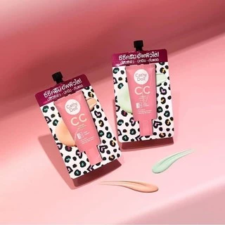ส่งฟรี/มีไลฟ์ (กล่องx6ซอง)Cathy Doll CC Cream SpeedWhite SPF50 PA+++7ml เคที่ดอลล์สปีดไวท์ ซีซีครีมรองพื้น