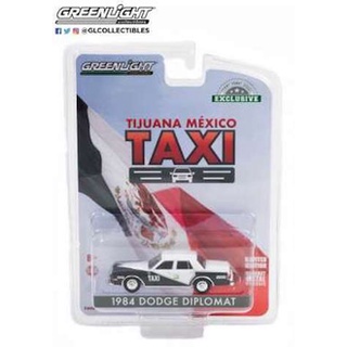 Greenlight 1/64 Exclusive Tijuana Mexico 1984 Dodge Diplomat 30200