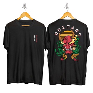 เสื้อยืดผู้ชาย90 - เสื้อยืดปีศาจ / เสื้อยืด RONIN / เสื้อยืด ONICLAY / เสื้อยืด ONI / เสื้อเชิ้ตญี่