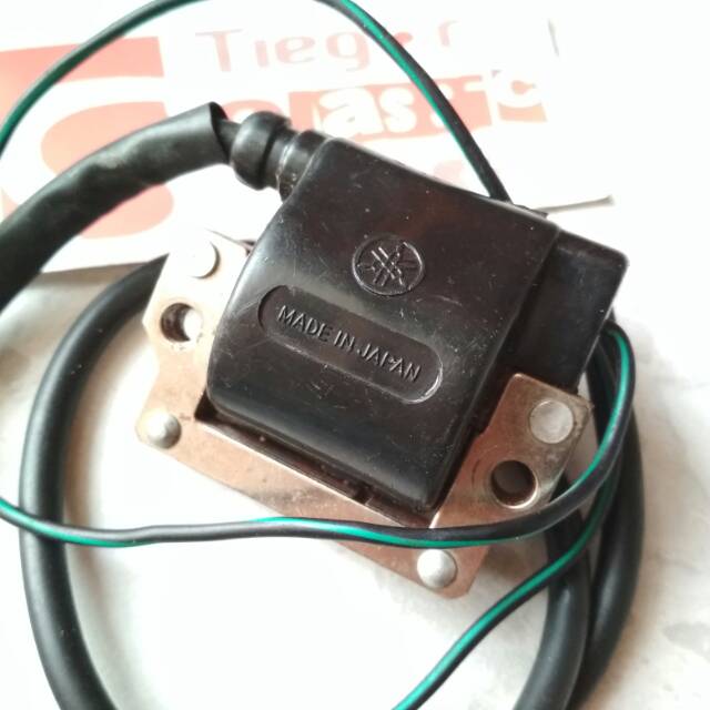 คอยล์จุดระเบิด Yamaha DT Dt50 DT100 YZ 50 Yz50 Yz80 Ty80 L2g YB 100 Yb100 NOS JAPAN