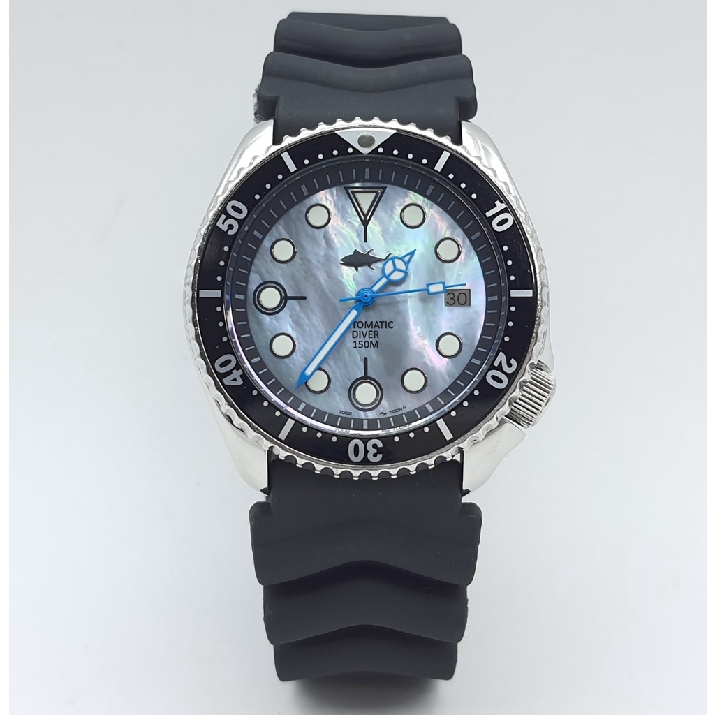 นาฬิกา SEIKO MEN'S VINTAGE DIVER 7002-08 AUTOMATIC MOD (สภาพดี)