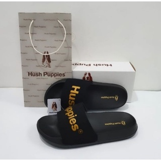 HUSH PUPPIES รองเท้าแตะลําลอง แบบสไลด์ สําหรับผู้ชาย และผู้หญิง