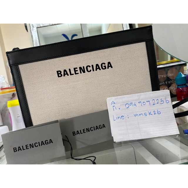 balenciaga aj clutch