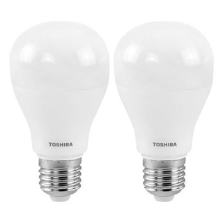 [พร้อมส่ง] HomeDoDee หลอด LED TOSHIBA A48 G.5 4 วัตต์ E27 DAYLIGHT แพ็ค 2 ชิ้น หลอดไฟ LED