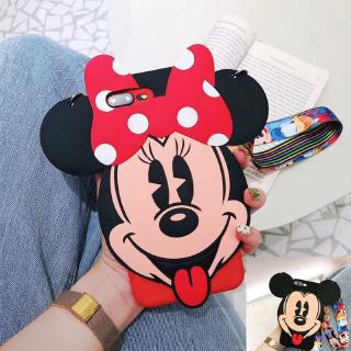 Samsung S20 / S20 Plus / S20 Ultra A51 A71 Casing Soft Case,Cute Cartoon 3D Minnie Mickey Mouse Soft Silicone Case Cover เคสโทรศัพท์ซิลิโคนพิมพ์ลายการ์ตูนมินนี่เมาส์น่ารัก 3 มิติสําหรับ