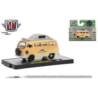 M2 Machines 1/64 Auto-Shows Maui 1965 Ford Econoline Camper Van R67 21-50