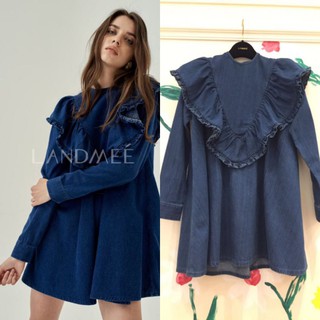 avery denim dress landmee