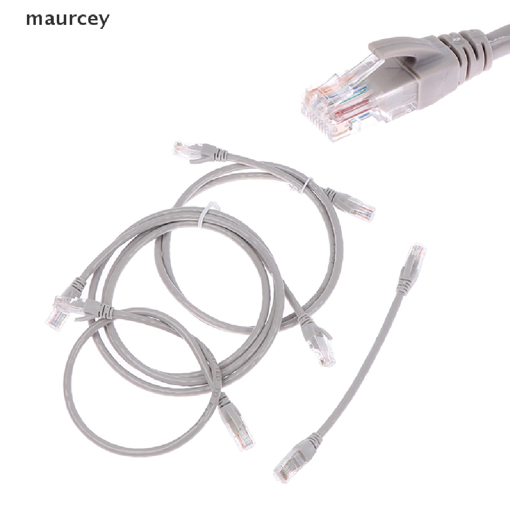 MA CAT6E Ethernet Network Cable Male to Male RJ45 Patch LAN Short cable 0.2m-1.5m EY
