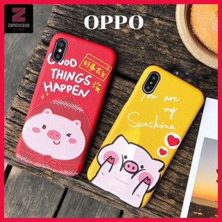 🐷 เคส OPPO A9 2020 A5 A3S AX7 AX5S A7 OPPO A31 A91 A12 F11 Pro F9 F7 Silicon #408 🐷