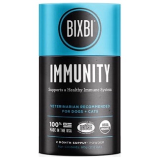 BIXBI IMMUNITY  สุนัข-แมว [Exp.01/2026] เสริมภูมิต้านทาน บำรุงสัตว์ป่วย  ออแกนนิก 100%