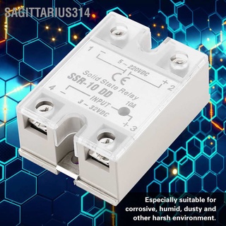 Sagittarius314 Ssr-10 Dd 10A 5-220Vdc โซลิดสเตทรีเลย์ สําหรับงานอุตสาหกรรมอัตโนมัติ