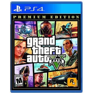 PS4 Grand Theft Auto V Premium Edition GTA [AllZone][Eng] แผ่นเกมส์ ของแท้ มือ1 ของใหม่ ในซีล