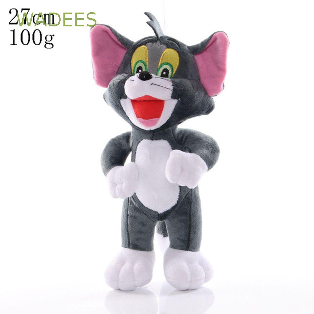 Wadees ตุ๊กตานุ่ม รูปการ์ตูนอนิเมะ Tom and Jerry Kawaii ขนาด 15 ซม. 25 ซม. 27 ซม. ของเล่นสําหรับเด็ก
