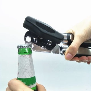 ที่เปิดกระป๋อง ที่เปิดกระป๋องอเนกประสงค์ ที่เปิดขวด can opener วัสดุสแตนเลสเกรดคุณภาพสูง ด้ามจับซิลิโคนกันลื่น Deebilion