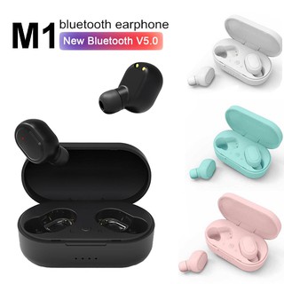 M1 TWS หูฟังไร้สาย PK Xiaomi Redmi AirDots หูฟังบลูทูธ TWS True Wireless Bluetooth Earphone บลูทูธ หูฟังสเตอริโอบลูทูธ