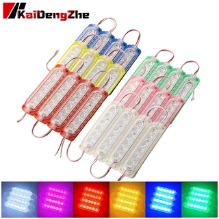 4 ชิ้น โมดูลไฟสัญญาณเตือน LED COB 24V สว่างมาก สําหรับติดด้านข้างรถบรรทุก รถบัส รถพ่วง ไฟแต่งรถยนต์ มอไซค์ รถบรรทุก