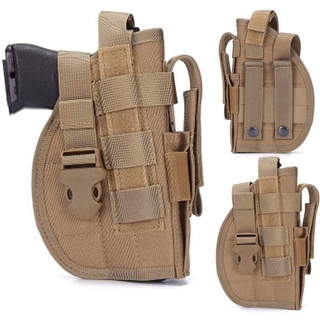 Universal ยุทธวิธี Gun HOLSTER ขวามือ MOLLE pistol HOLSTER COMBAT airsoft เข็มขัดเอว HOLSTER สำหรับ1911 45 92 96 Glock